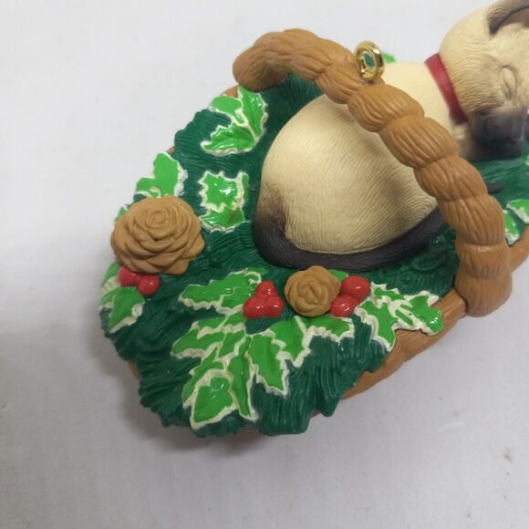 Vintage Hallmark Keepsake Cat Naps #3 Ornament-Dill Rhodes-Siamese Kitten-1996 - Picture 8 of 8